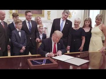 President Trump Presents the Medal of Freedom to Olympian Jim Ryun