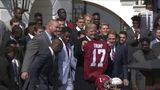 President Trump Hosts the 2017 NCAA Football National Champions the Alabama Crimson Tide