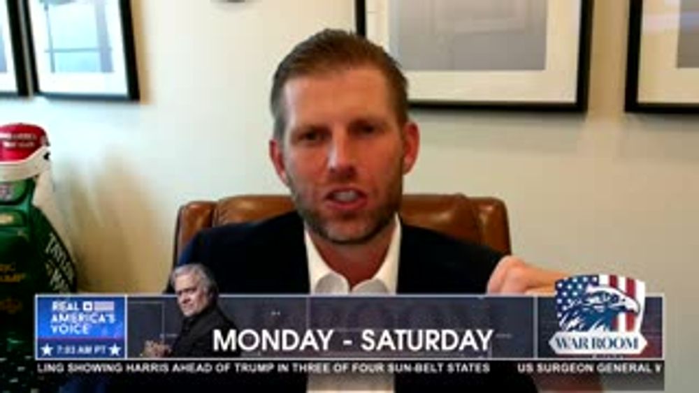 Special Guest Eric Trump on War Room