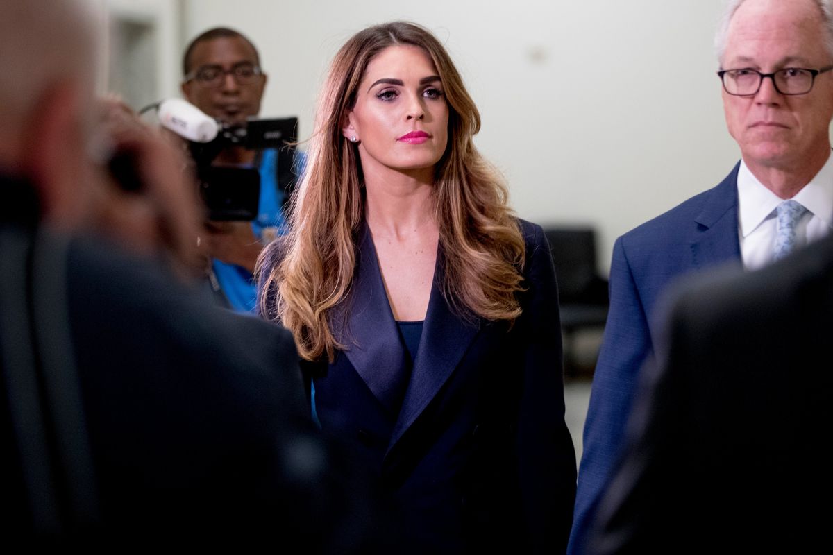 Democrats Interview Former Longtime Trump Aide Hope Hicks