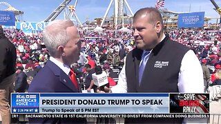 David Zere Interviews Congressman Jeff Van Drew at the Wildwood, NJ Trump Rally