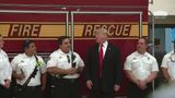 President Trump Speaks to Firefighters in Florida