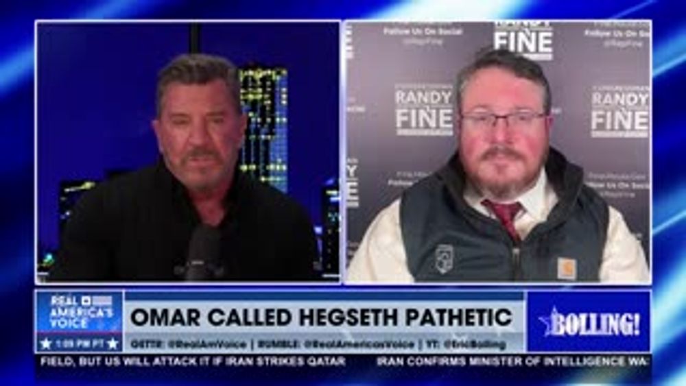 OMAR CALLED HEGSETH PATHETIC