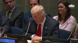 President Trump Participates in the Global Call to Action on the World Drug Problem