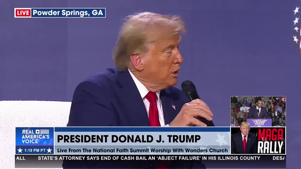 TRUMP - CHURCH WAS IMPORTANT TO MY PARENTS