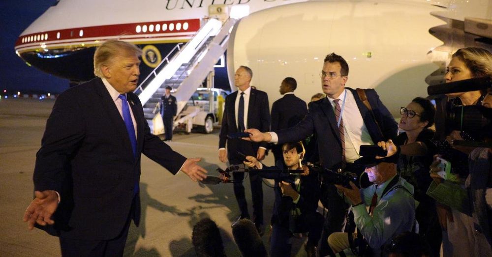 Trump confirms his advisers told him to switch planes in Turkey over security threat