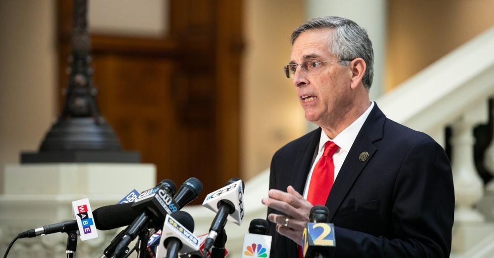 GOP Georgia Secretary of State Brad Raffensperger launches campaign for governor