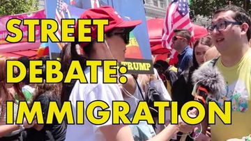 Street Debate: Illegal Immigration & Kids In Cages