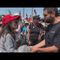 Supporters, opponents clash outside El Paso hospital during President Trump visit