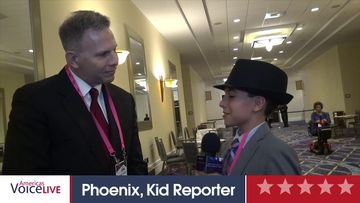 Phoenix, Kid Reporter Interviews Lieutenant Colonel Anthony Shaffer CPAC 2019