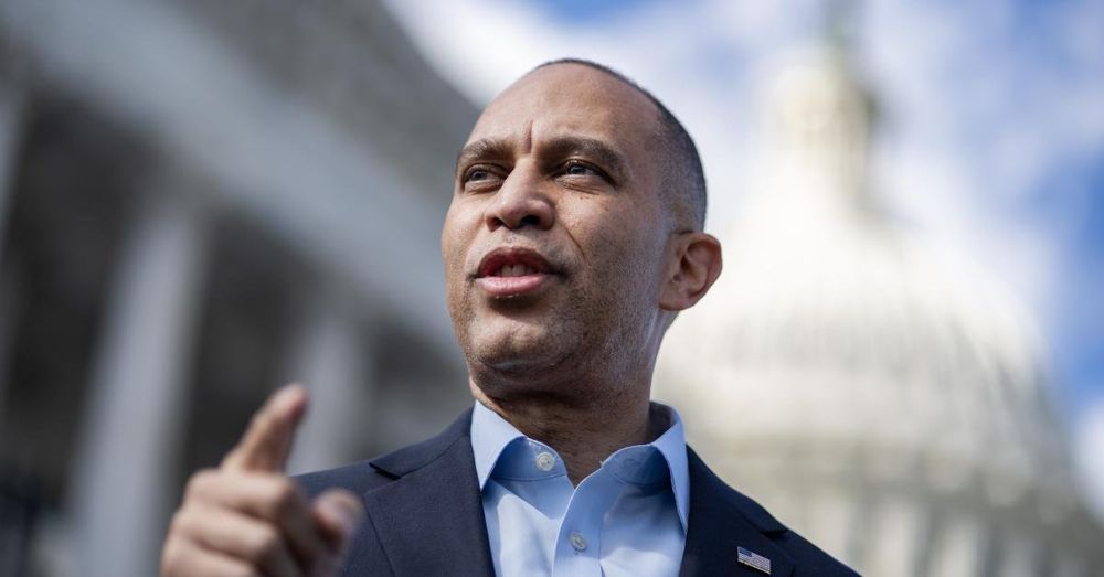 Jeffries blasts Trump over Epstein: 'Pedophile protection program'