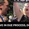 Conservative Gets Shouted Down At Kav Protests – Their Behavior Is Stunning