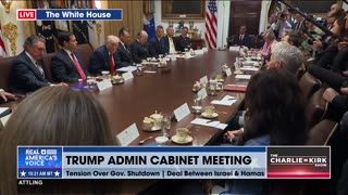 POTUS SAYS THERE ARE DEMS THAT WANT TO WORK TOGETHER BUT...