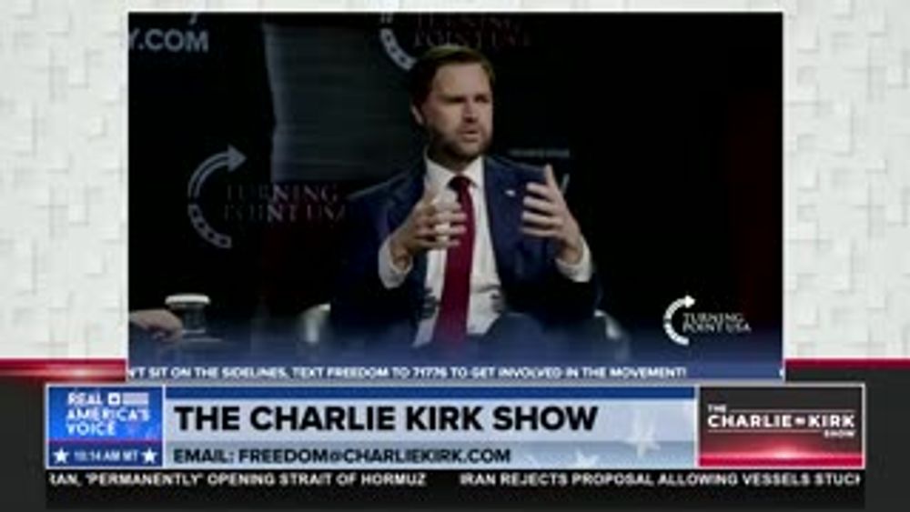 VP JD VANCE HAS MIC DROP ANSWERS AT TPUSA EVENT: "THE POPE SAID SOMETHING..."