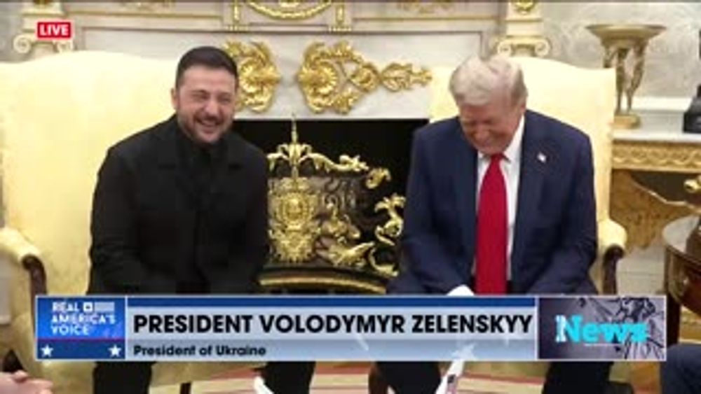 ZELENSKYY VERY THANKFUL TO POTUS AS MEETINGS BEGIN