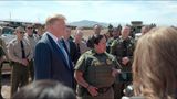 President Trump Visits the Border Wall in Calexico, California
