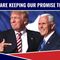 The President & VP Are KEEPING THEIR PROMISES!