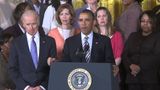 President Obama Pushes Congress On Gun Legislation