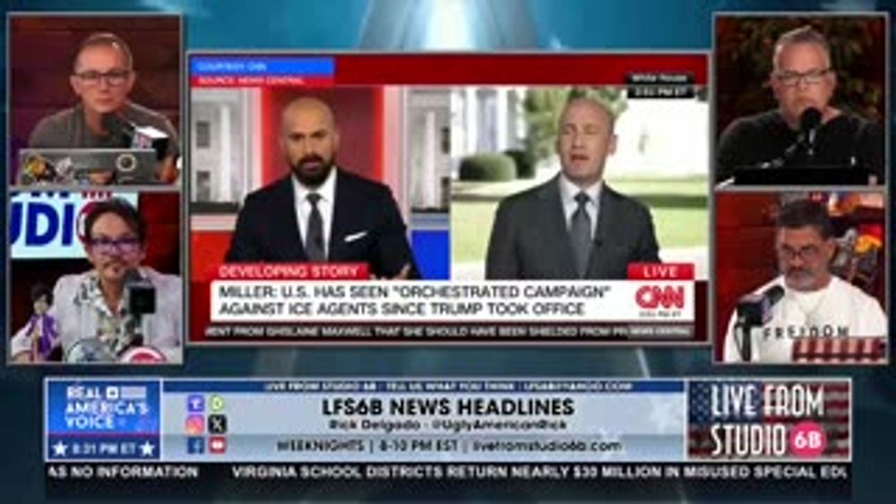 CNN HOST STEAMROLLED BY STEPHEN MILLER