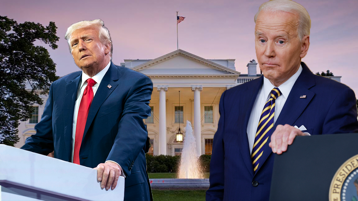 AS BIDEN FALTERS, TRUMP LOOKS EVEN BETTER