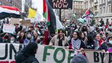 Pro-Palestinian protesters take over academic hall at Columbia University
