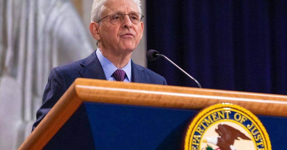 Watch Live: AG Garland speaks to Justice Dept. workforce, Americans with election 7 weeks away