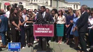 Watch live: Jeffrey Epstein victims and lawmakers hold press conference