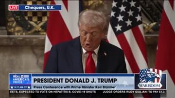 POTUS SPEAKS AT CHEQUERS
