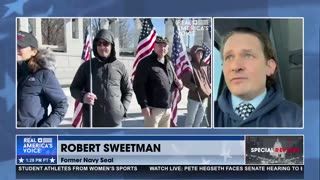 VETERANS RALLY FOR HEGSETH