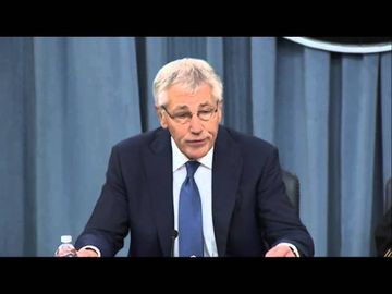 Chuck Hagel comments on budget deal, defense act