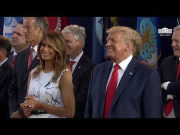 Trump Arrives for Reception Hosted by Queen at London’s Buckingham Palace