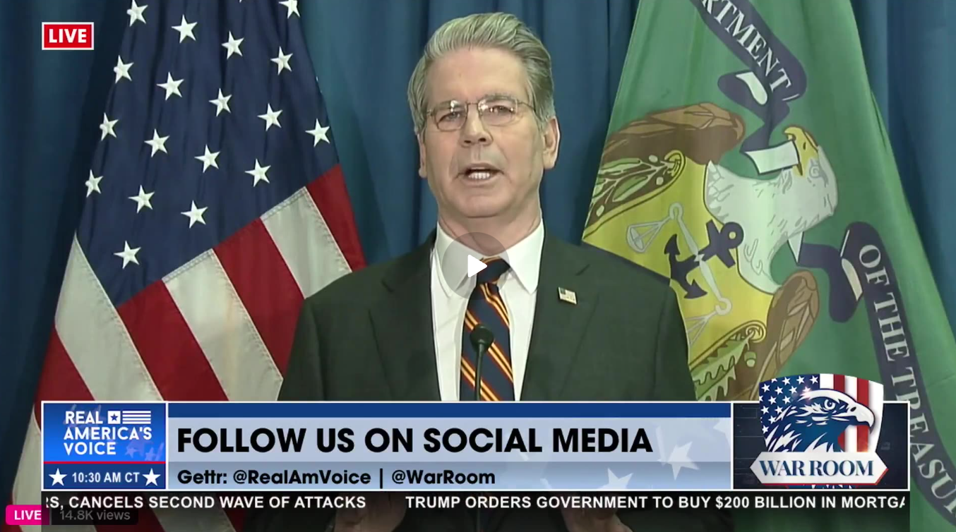 BREAKING FROM SEC. BESSENT IN MINNESOTA