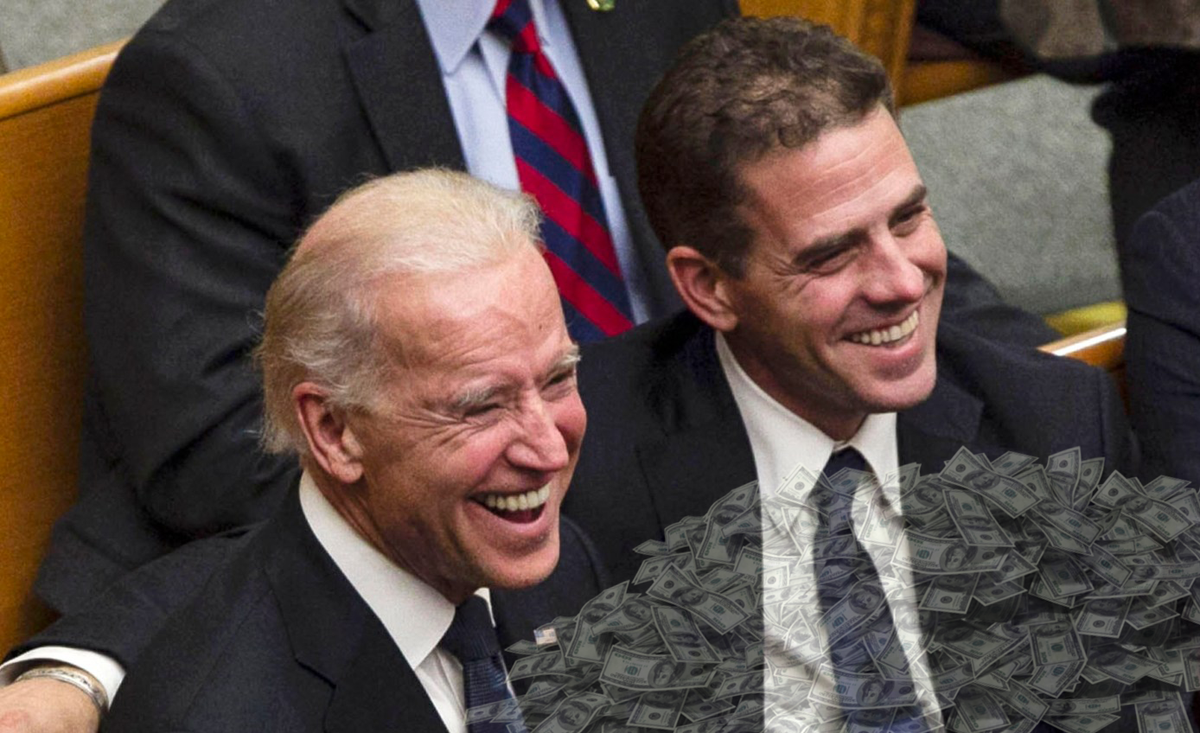 HUNTER BIDEN IS LAUGHING ALL THE WAY TO THE BANK