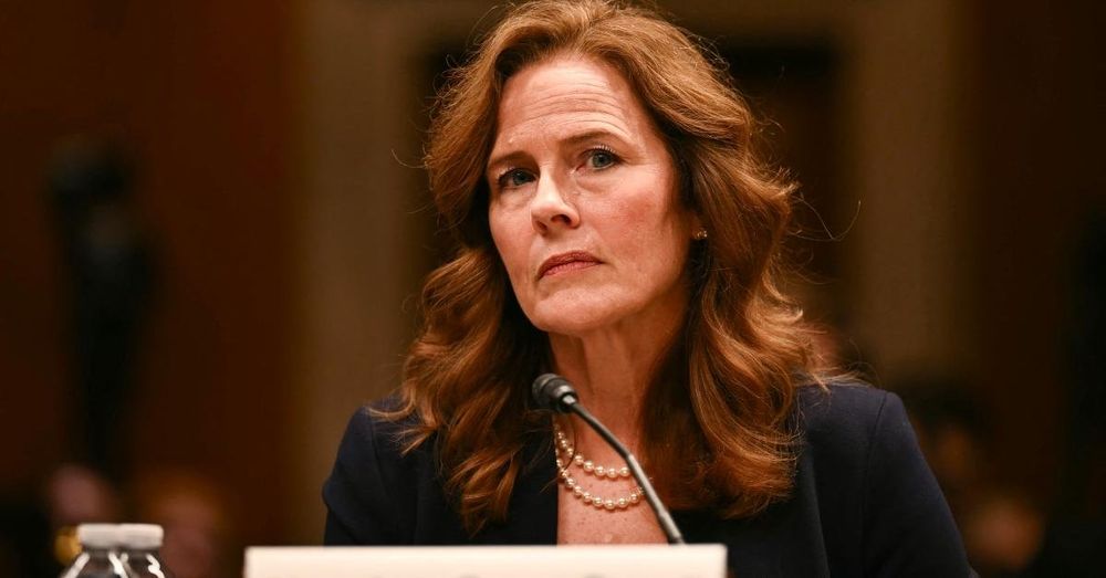 Supreme Court Justice Amy Coney Barrett recalls explaining bullet proof vest to 12-year-old son