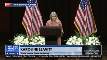 KAROLINE LEAVITT: CHARLIE KIRK HELPED MAKE HISTORY