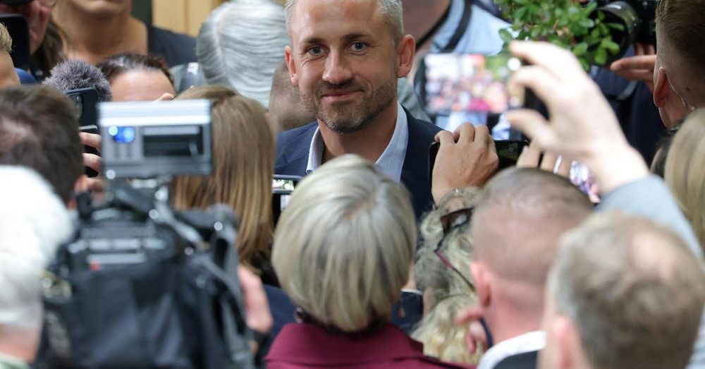 Anti-immigration party wins landslide victory in Germany, just short of majority