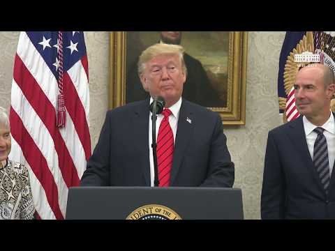 President Trump Participates in the Ceremonial Swearing-In of the Secretary of Labor