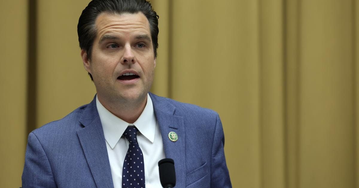 Rep. Gaetz pushes to end marijuana testing for military - Real America's Voice News