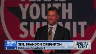 Sen. Brandon Creighton tells students to see youth as a political advantage