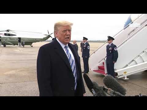 President Trump Delivers Remarks Upon Departure – JBA