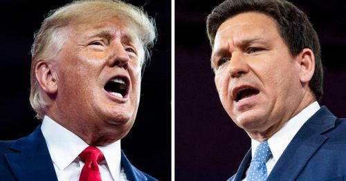 Trump reshares Truth Social post accusing DeSantis of drinking with underaged girls