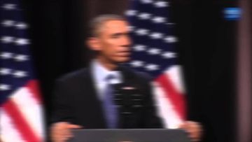 President Obama speaks on the economy in Chicago