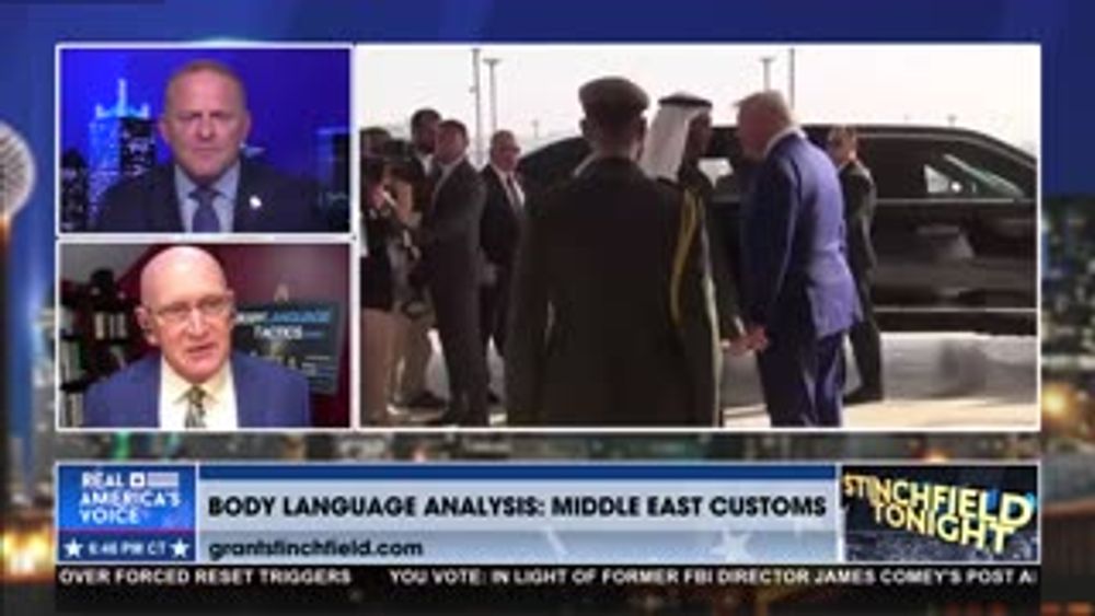 ANALYZING TRUMP’S BODY LANGUAGE WHILE IN THE MIDDLE EAST