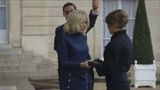 First Lady Melania Trump Joins Brigitte Macron for Armistice Day