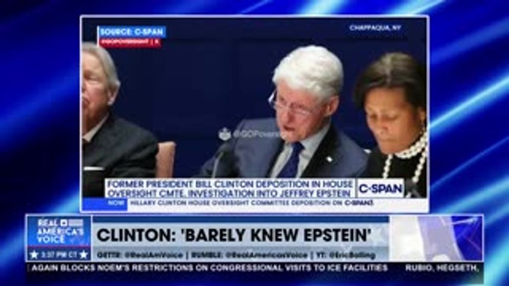 CLINTON SMILES AT EPSTEIN PHOTOS