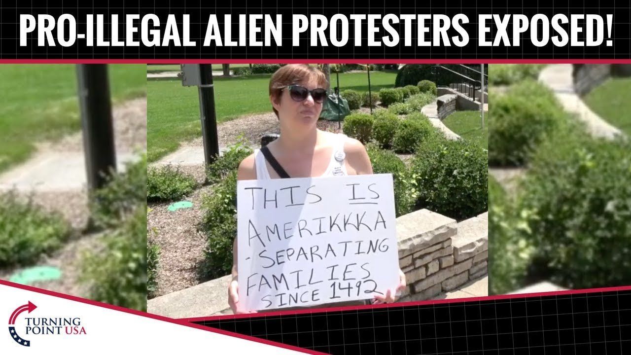 Pro-Illegal Alien Protesters EXPOSED!