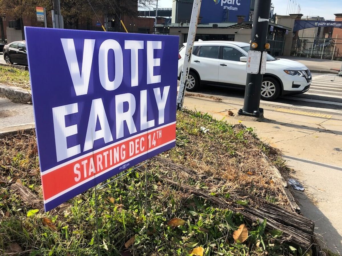 In-Person Voting Begins in Crucial Georgia Senate Runoffs