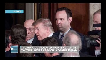 Trump Aide Violated Hatch Act With Twitter Swipe At Mich. Congressman