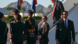 President Trump arrives in Egypt for peace summit with Middle East, European leaders