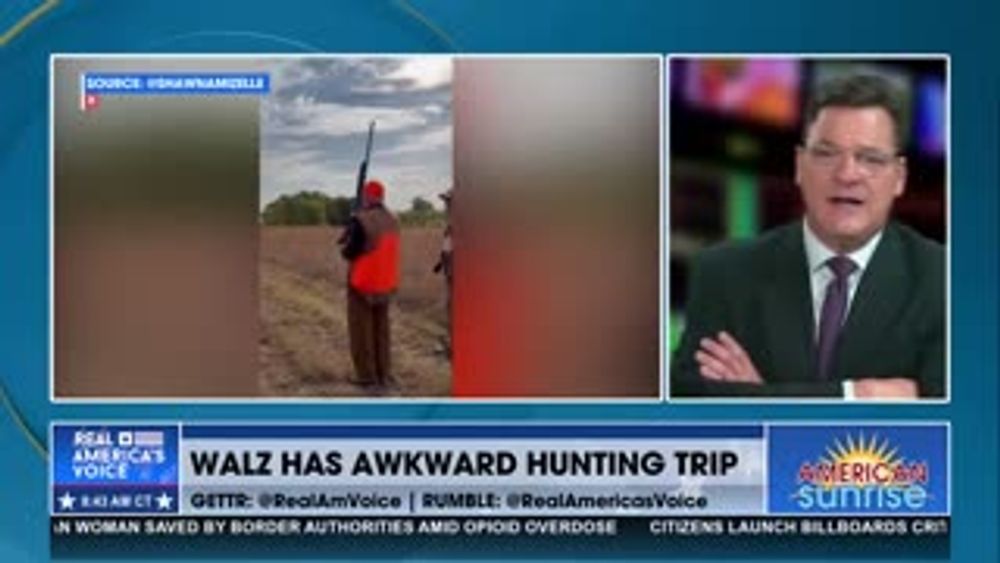 TIM WALZ'S HUNTING TRIP WAS AN ABSOLUTE NIGHTMARE...